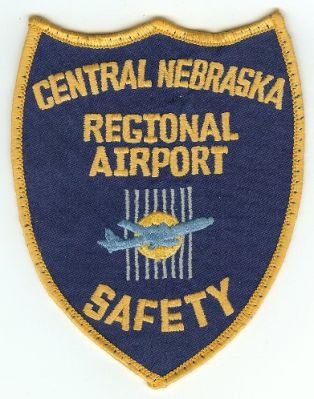 Central Nebraska Regional Airport
Thanks to PaulsFirePatches.com for this scan.
Keywords: nebraska fire safety