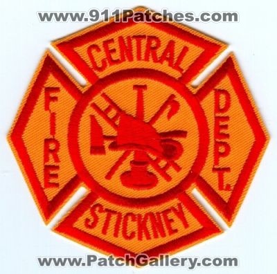 Central Stickney Fire Department Patch (Illinois)
Scan By: PatchGallery.com
Keywords: dept.