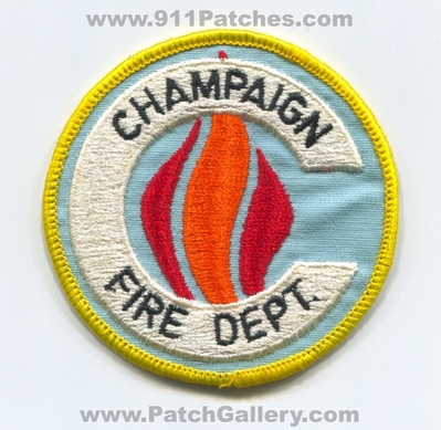 Champaign Fire Department Patch (Illinois)
Scan By: PatchGallery.com
Keywords: dept.