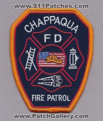 Chappaqua Fire Department Patrol (New York)
Thanks to PaulsFirePatches.com for this scan. 
Keywords: fd dept.