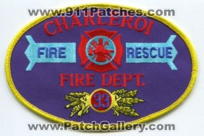 Charleroi Fire Rescue Department (Pennsylvania)
Scan By: PatchGallery.com
Keywords: dept. 33