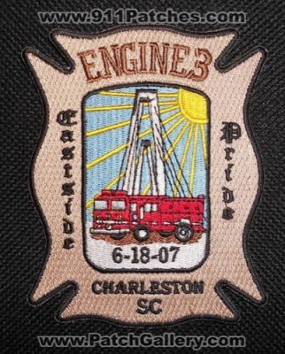 Charleston Fire Department Engine 3 (South Carolina)
Thanks to Matthew Marano for this picture.
Keywords: dept. sc