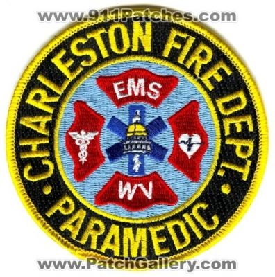 Charleston Fire Department Paramedic (West Virginia)
Scan By: PatchGallery.com
Keywords: dept. ems wv
