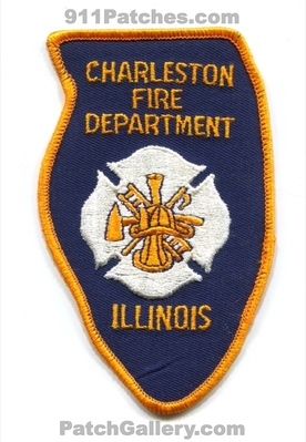 Charleston Fire Department Patch (Illinois) (State Shape)
Scan By: PatchGallery.com
Keywords: dept.