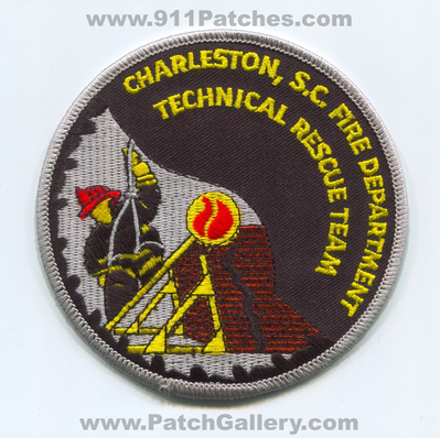 Charleston Fire Department Technical Rescue Team Patch (South Carolina)
Scan By: PatchGallery.com
Keywords: dept. trt s.c.