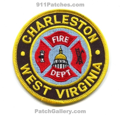 Charleston Fire Department Patch (West Virginia)
Scan By: PatchGallery.com
Keywords: dept.