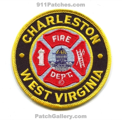Charleston Fire Department Patch (West Virginia)
Scan By: PatchGallery.com
Keywords: dept.