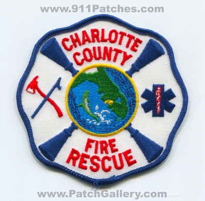 Charlotte County Fire Rescue Department Patch (Florida)
Scan By: PatchGallery.com
Keywords: co. dept.