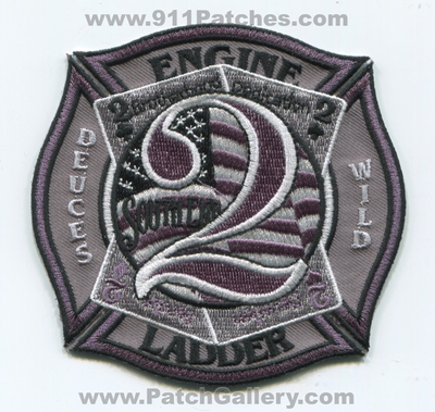 Charlotte Fire Department Station 2 Patch (North Carolina)
Scan By: PatchGallery.com
Keywords: Dept. CFD C.F.D. Engine Ladder Company Co. South Ed - Deuces Wild - Brotherhood Dedication Devotion Service