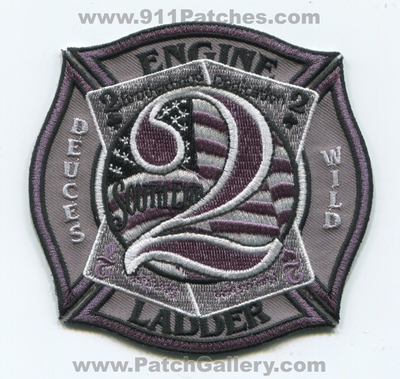 Charlotte Fire Department Station 2 Patch (North Carolina)
Scan By: PatchGallery.com
Keywords: Dept. CFD C.F.D. Engine Ladder Company Co. South Ed - Deuces Wild - Brotherhood Dedication Devotion Service