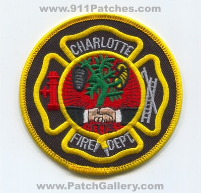 Charlotte Fire Department Patch (North Carolina)
Scan By: PatchGallery.com
Keywords: dept. 1775