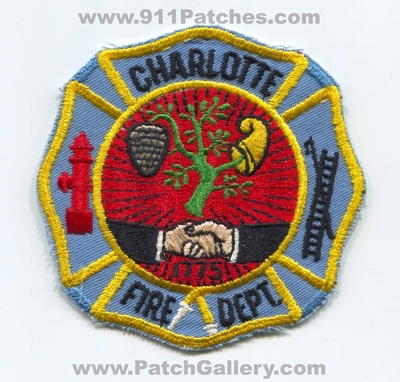 Charlotte Fire Department Patch (North Carolina)
Scan By: PatchGallery.com
Keywords: dept.