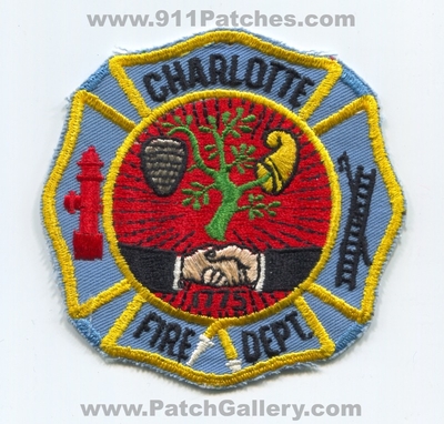 Charlotte Fire Department Patch (North Carolina)
Scan By: PatchGallery.com
Keywords: dept.
