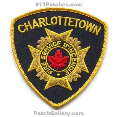 Charlottetown Fire Department Patch (Canada PE)
Scan By: PatchGallery.com
Keywords: dept.