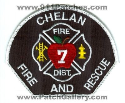 Chelan County Fire and Rescue District 7 Patch (Washington)
Scan By: PatchGallery.com
Keywords: co. & dist. number no. #7 department dept.