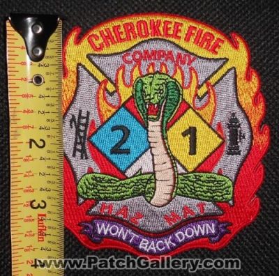 Cherokee County Fire and Emergency Services Department Company 21 (Georgia)
Thanks to Matthew Marano for this picture.
Keywords: dept. station hazmat haz-mat won&#039;t back down