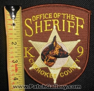 Cherokee County Sheriff's Department K-9 (North Carolina)
Thanks to Matthew Marano for this picture.
Keywords: sheriffs dept. office of the