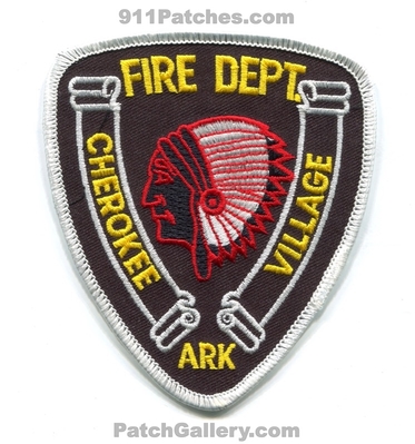 Cherokee Village Fire Department Patch (Arkansas)
Scan By: PatchGallery.com
Keywords: dept.