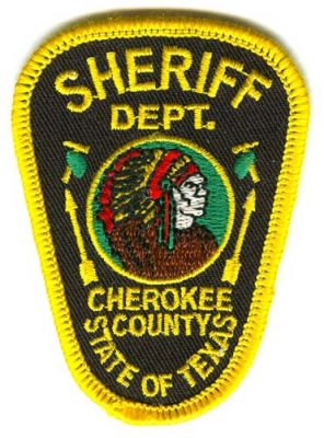 Cherokee County Sheriff Dept (Texas)
Scan By: PatchGallery.com
Keywords: department