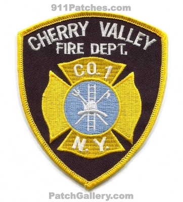 Cherry Valley Fire Department Company 1 Patch (New York)
Scan By: PatchGallery.com
Keywords: dept. co.