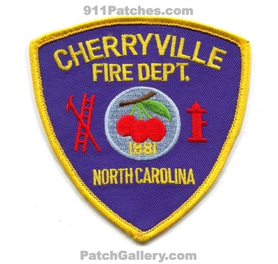 Cherryville Fire Department Patch (North Carolina)
Scan By: PatchGallery.com
Keywords: dept. 1881