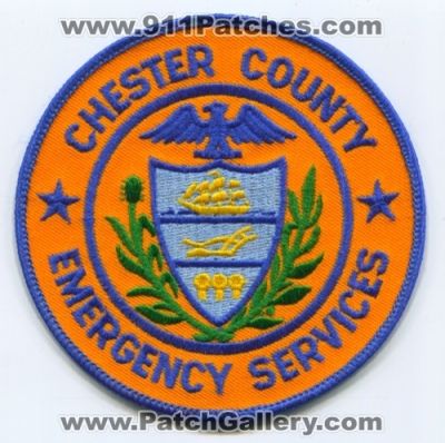 Chester County Emergency Services Patch (Pennsylvania)
Scan By: PatchGallery.com
Keywords: co. ems