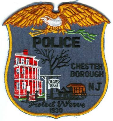 Chester Borough Police (New Jersey)
Scan By: PatchGallery.com

