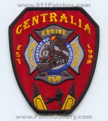 Chesterfield County Fire Department Station 17 Centralia Patch (Virginia)
Scan By: PatchGallery.com
[b]Patch Made By: 911Patches.com[/b]
Keywords: co. dept. engine medic rescue tso chester rd. road express est 1999 company