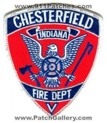 Chesterfield Fire Department (Indiana)
Scan By: PatchGallery.com
Keywords: dept.