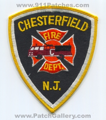 Chesterfield Fire Department Patch (New Jersey)
Scan By: PatchGallery.com
Keywords: dept. n.j.