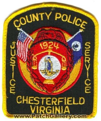 Chesterfield County Police (Virginia)
Scan By: PatchGallery.com 
