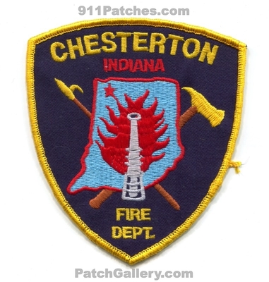 Chesterton Fire Department Patch (Indiana)
Scan By: PatchGallery.com
