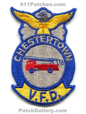 Chestertown Volunteer Fire Department Patch (Maryland)
Scan By: PatchGallery.com
Keywords: vol. dept. v.f.d. vfd