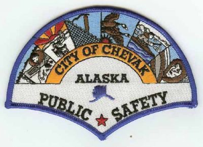 Chevak Public Safety (Alaska)
Thanks to PaulsFirePatches.com for this scan.
Keywords: fire dps