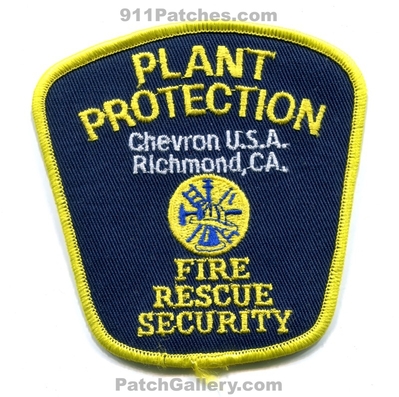 Chevron Oil Refinery Plant Protection Fire Rescue Department Security Richmond Patch (California)
Scan By: PatchGallery.com
Keywords: gas petroleum industrial emergency response team ert hazmat haz-mat u.s.a. usa ca.