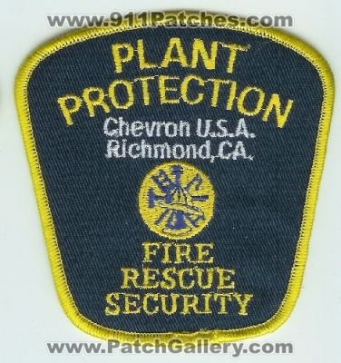 Chevron Refinery Plant Protection Fire Rescue Security (California)
Thanks to Mark C Barilovich for this scan.
Keywords: u.s.a. usa richmond ca.