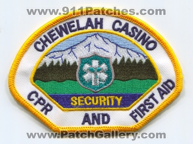 Chewelah Casino Security CPR and First Aid Patch (Washington)
Scan By: PatchGallery.com
Keywords: ems