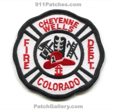Cheyenne Wells Fire Department Patch (Colorado)
[b]Scan From: Our Collection[/b]
Keywords: dept.