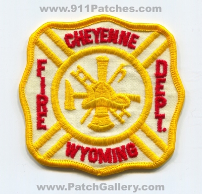 Cheyenne Fire Department Patch (Wyoming)
Scan By: PatchGallery.com
Keywords: dept.