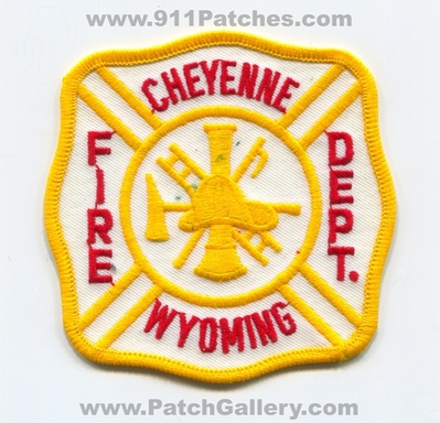 Cheyenne Fire Department Patch (Wyoming)
Scan By: PatchGallery.com
Keywords: dept.