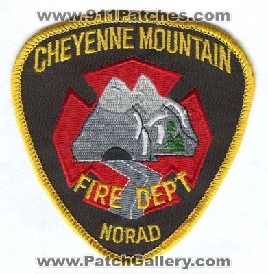 Cheyenne Mountain NORAD Fire Department Patch (Colorado)
[b]Scan From: Our Collection[/b]
Keywords: north american aerospace defense command usaf air force dept