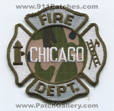 Chicago Fire Department Patch (Illinois)
Scan By: PatchGallery.com
Keywords: dept. cfd Camouflage OD Green