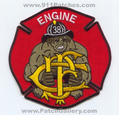 Chicago Fire Department Engine 38 Patch (Illinois)
Scan By: PatchGallery.com
Keywords: dept. cfd c.f.d. company co. station the incredible hulk