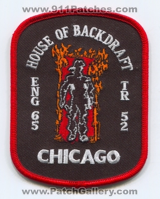 Chicago Fire Department Engine 65 Truck 52 Patch (Illinois)
Scan By: PatchGallery.com
Keywords: Dept. CFD Company Co. Station Eng Tr House of Backdraft Movie
