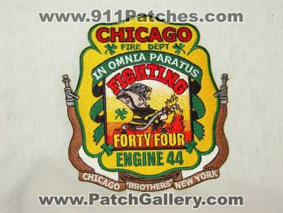 Chicago Fire Engine 44 (Illinois)
Thanks to Walts Patches for this picture.
Keywords: department dept.