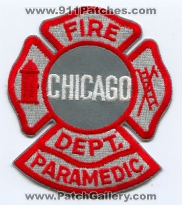 Chicago Fire Department Paramedic (Illinois)
Scan By: PatchGallery.com
Keywords: dept. cfd ems