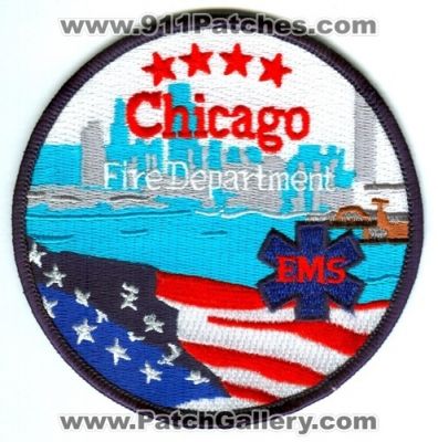 Chicago Fire Department EMS (Illinois)
Scan By: PatchGallery.com
Keywords: dept. cfd emergency medical services