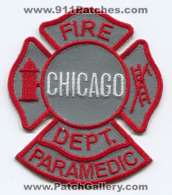 Chicago Fire Department Paramedic (Illinois)
Scan By: PatchGallery.com
Keywords: Dept. cfd c.f.d. Ems
