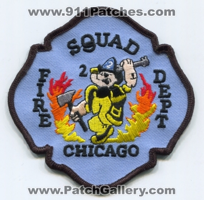 Chicago Fire Department Squad 2 (Illinois)
Scan By: PatchGallery.com
Keywords: Dept. cfd c.f.d. Popeye