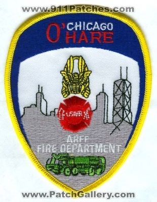 Chicago Fire Department O'Hare International Airport (Illinois)
Scan By: PatchGallery.com
Keywords: dept. cfd company station ohare arff cfr aircraft rescue firefighter firefighting